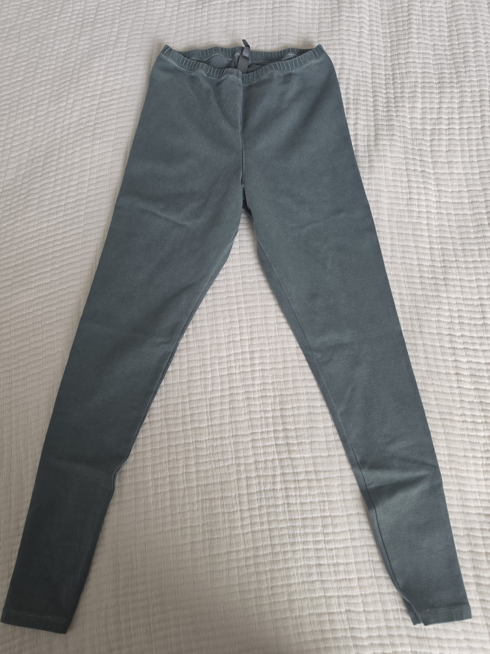 SKIMS High-Rise Leggings in Slate Teal